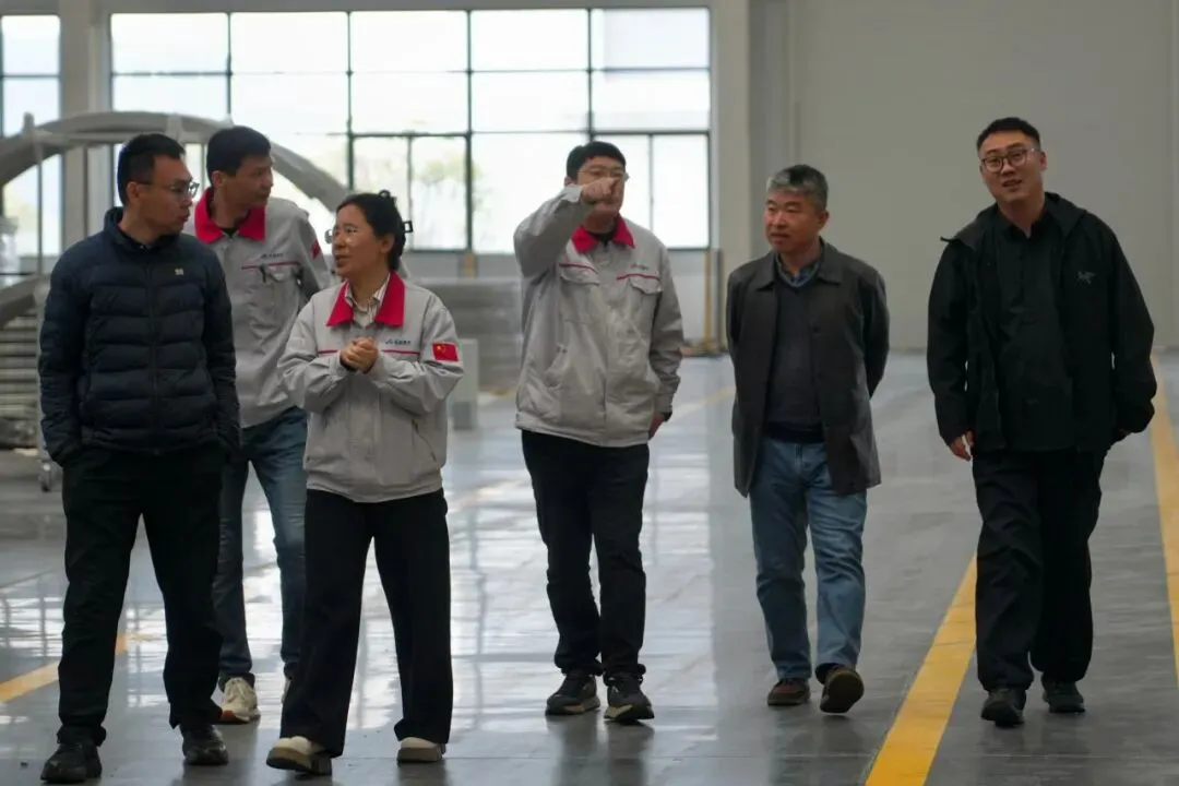 首都航天机械有限公司市场总监杜娟一行调研京创宇航