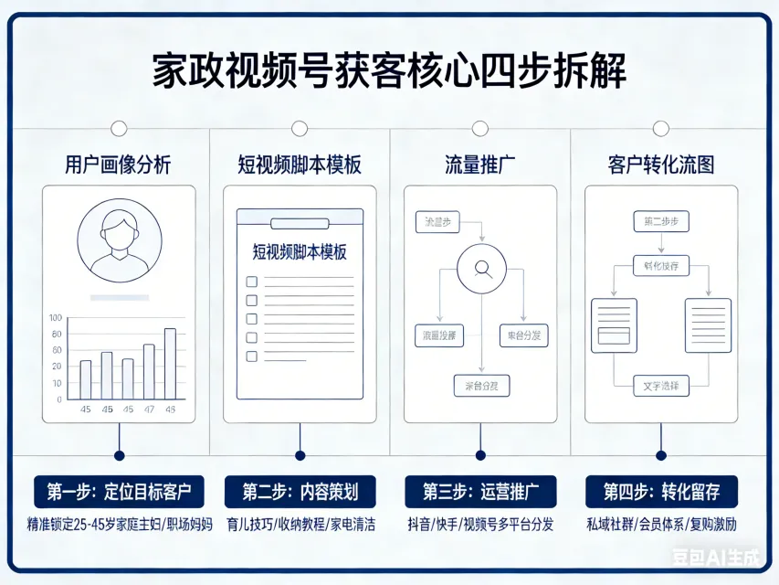 家政获客新赛道!做好视频号,让本地客户主动找你