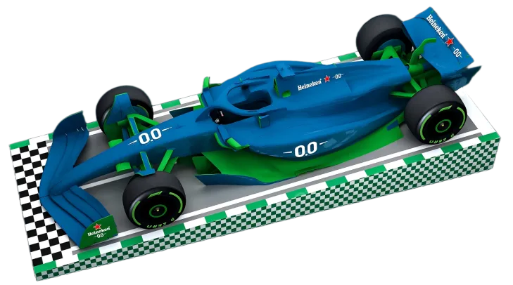 喜力F1快闪点燃鹭岛,打造全城刷屏级营销