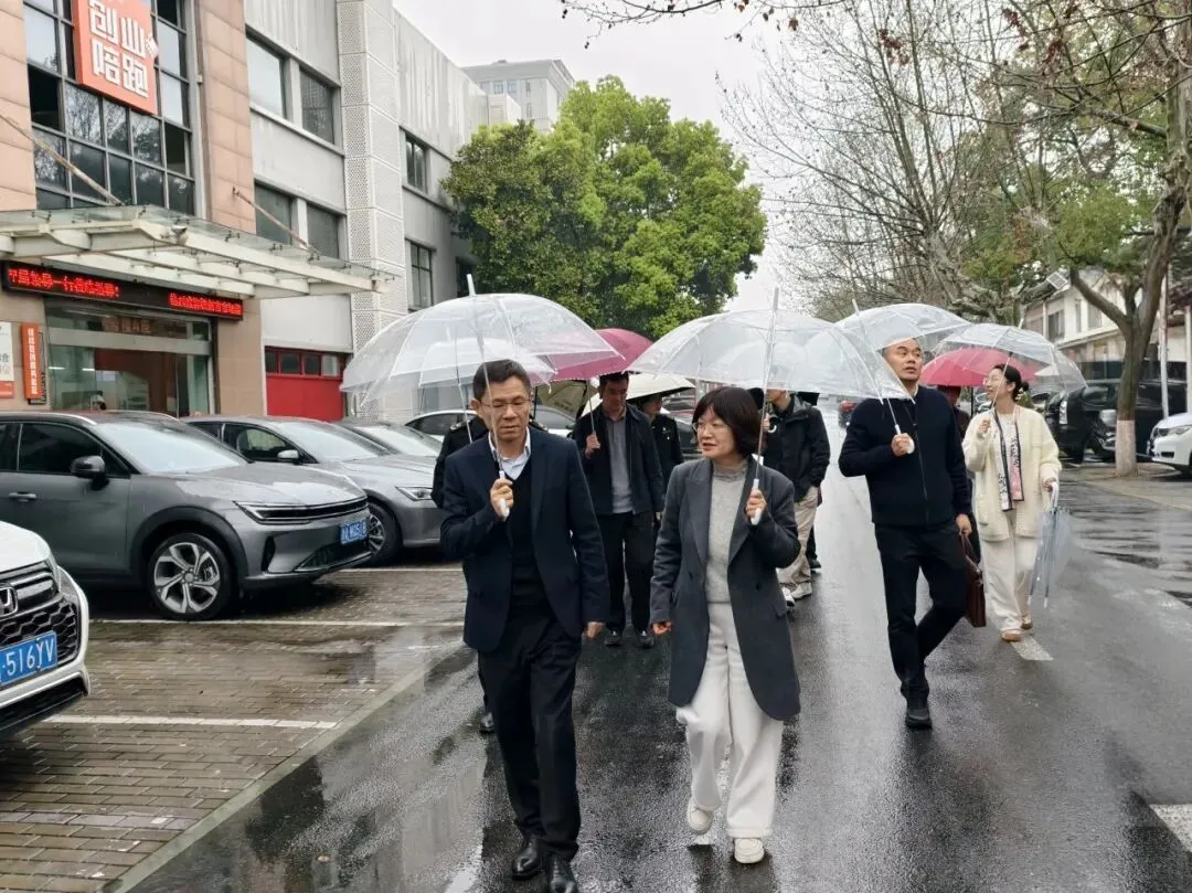 杭州市市场监管局领导调研经纬天地