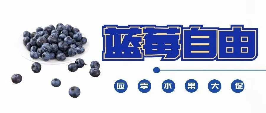 蓝莓价格降!到市场实现蓝莓自由,零售&拼单,平价吃蓝莓满满营养!