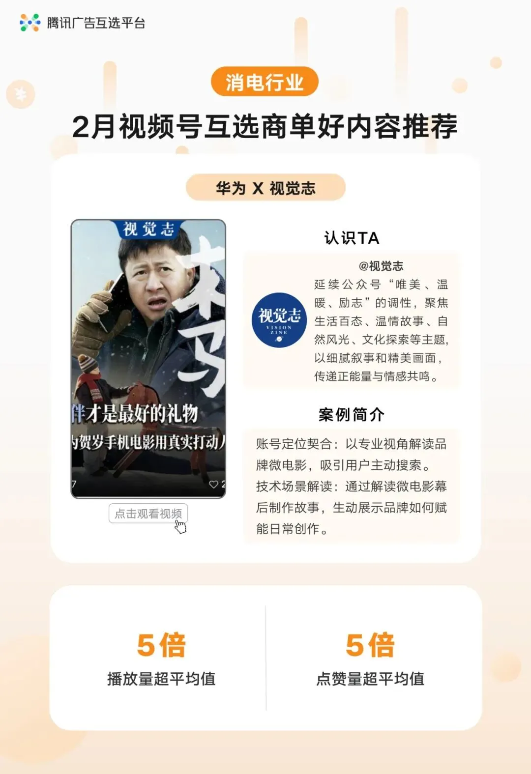 【达人营销】行业案例集锦 | 视频号互选平台2月商单好内容推荐