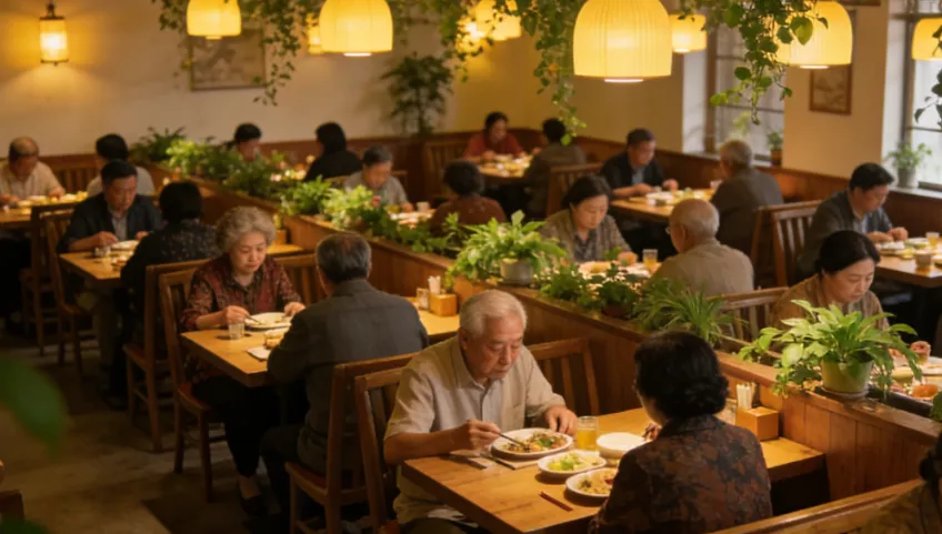 一个被忽视的10000亿级餐饮市场:银发族正在悄悄占领食堂