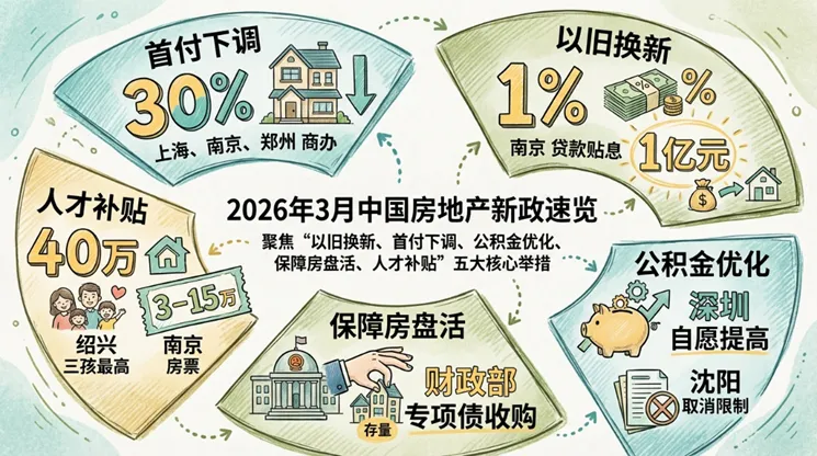 中国房地产市场研究•政策周报(2026.03.16-03.22)