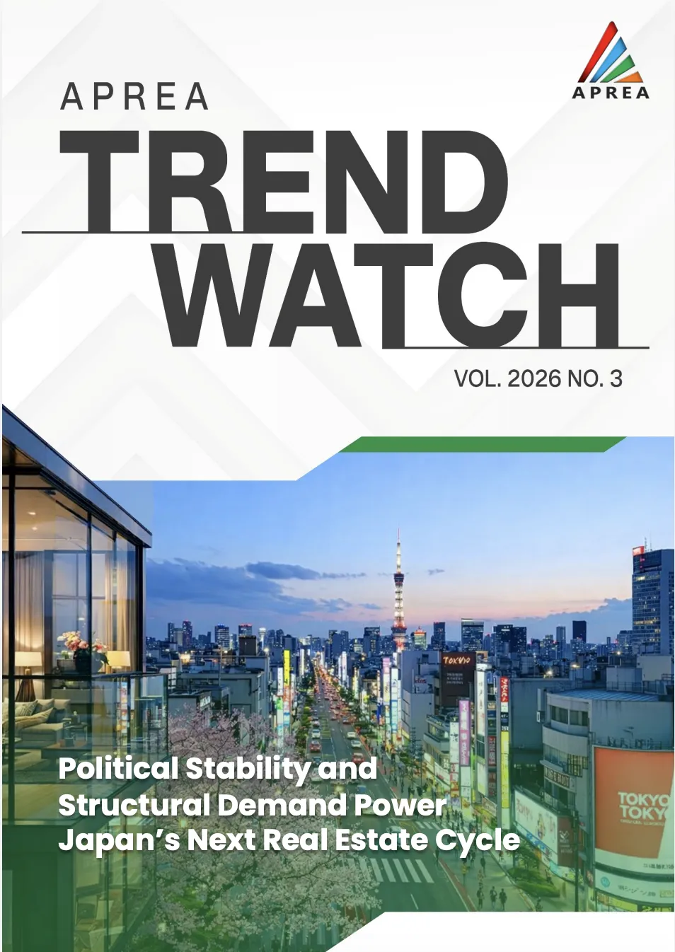 APREA市场观察|政治稳定与结构性需求力量:日本下一轮房地产周期