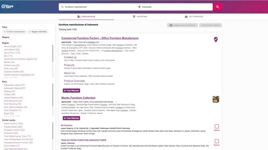 印尼获客难?这篇黄页开发全攻略,助你直达B2B决策人!