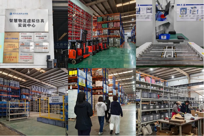 拓展实训渠道,赋能专业成长——物流与营销教研室赴实训基地交流调研