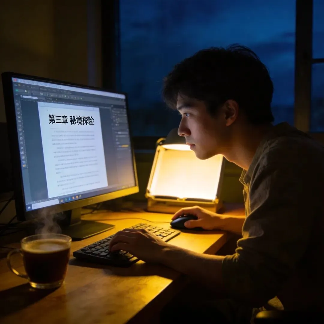 AI写小说真能一键生成吗?别被营销号骗了