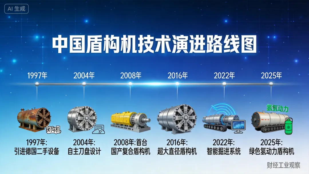 盾构机逆袭:从“拉警戒线”到全球七成市场的“地下蛟龙”之战
