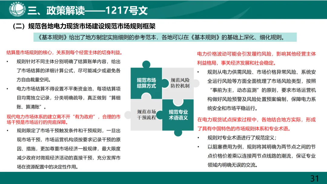 电力现货市场基础知识