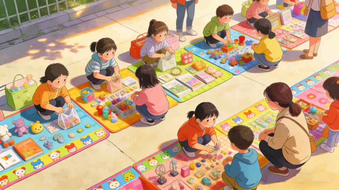 萌娃当家·跳蚤市场|小摊主招募令!让孩子当一回“小老板”