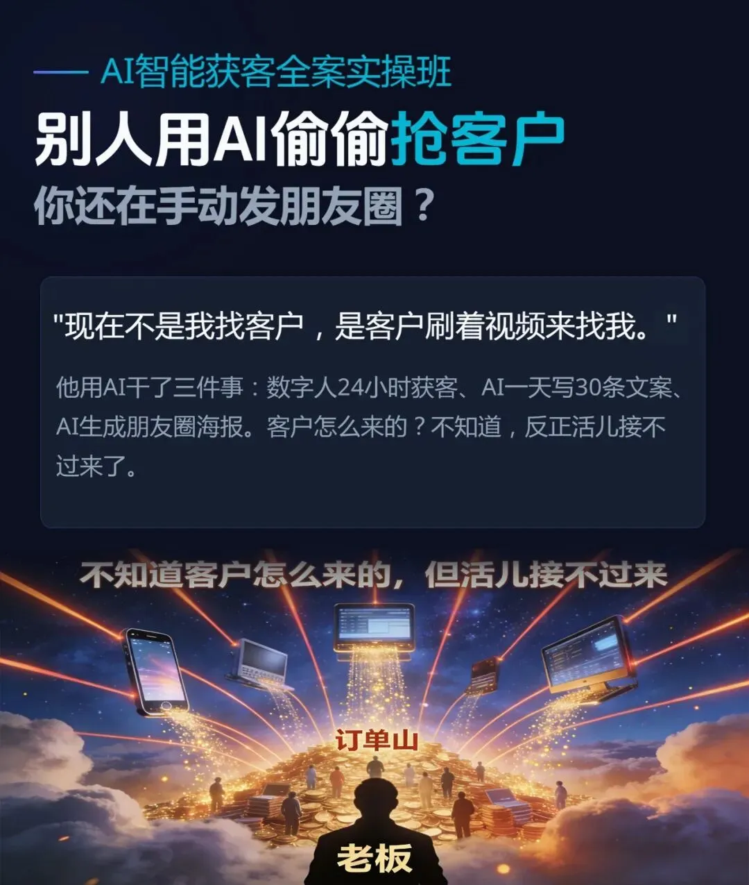 AI智能获客全案实操班