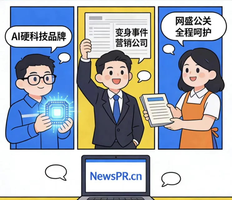 AI硬科技品牌变身事件营销公司,网盛公关力做首选伙伴