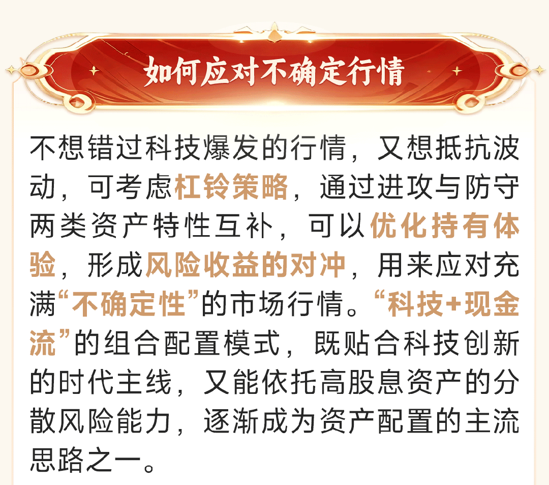 【基金】震荡市场如何行稳致远?现金流和科技两手抓!