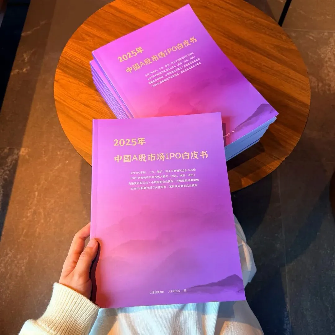 现货来了!《2025年中国A股IPO市场白皮书》解锁资本市场密码