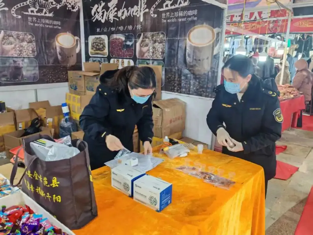 金台区市场监督管理局开展肉制品专项快速检测行动