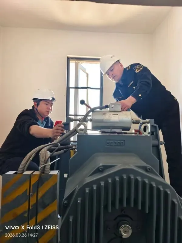 联盟市场监管所开展同德广场片区特种设备安全大检查