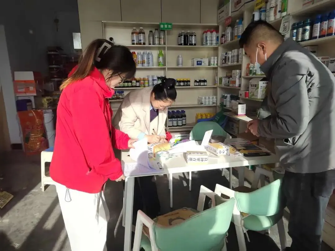 高台县开展春季种子市场监督抽查工作