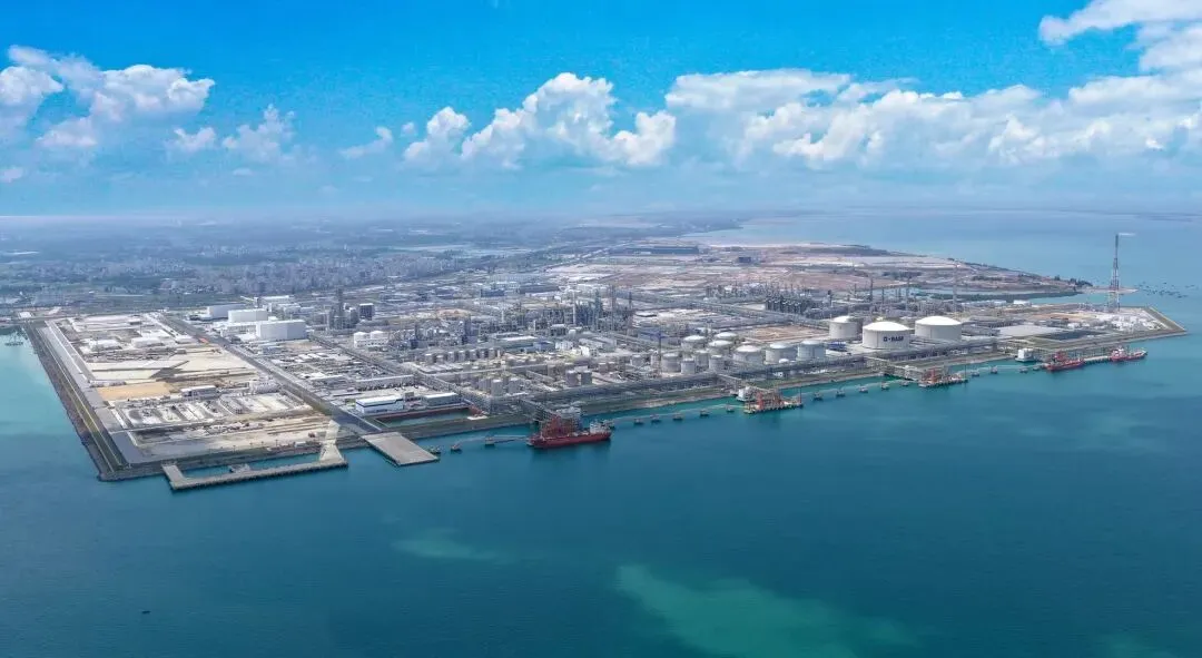 与中国市场同步增长:巴斯夫湛江一体化基地全面投产