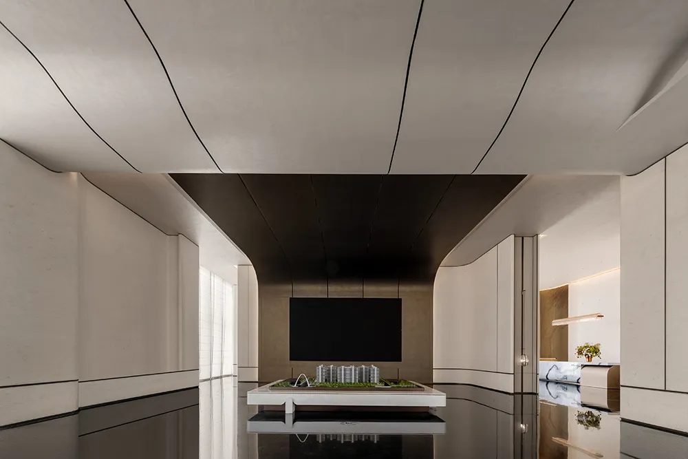 大理石案例 | 大华集团 海口星曜营销中心