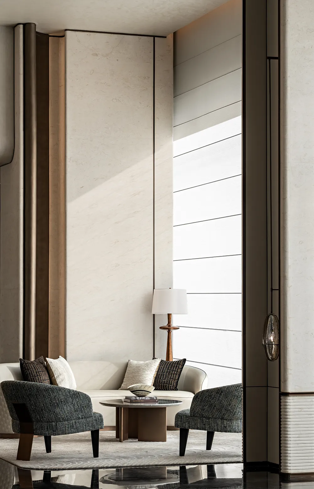 大理石案例 | 大华集团 海口星曜营销中心