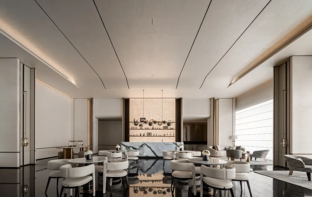 大理石案例 | 大华集团 海口星曜营销中心