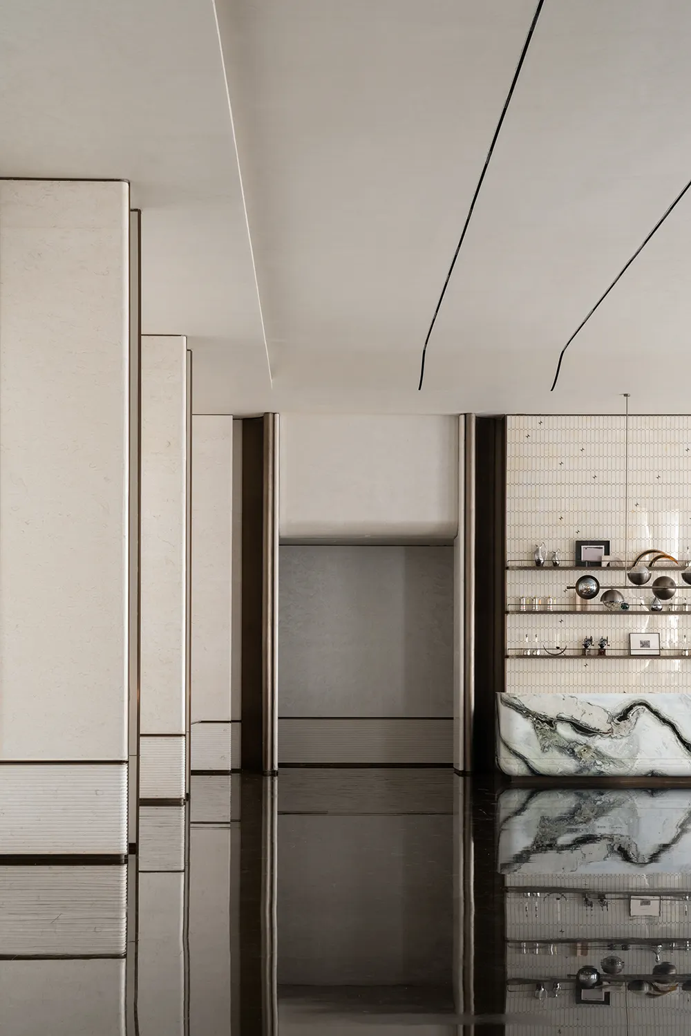 大理石案例 | 大华集团 海口星曜营销中心