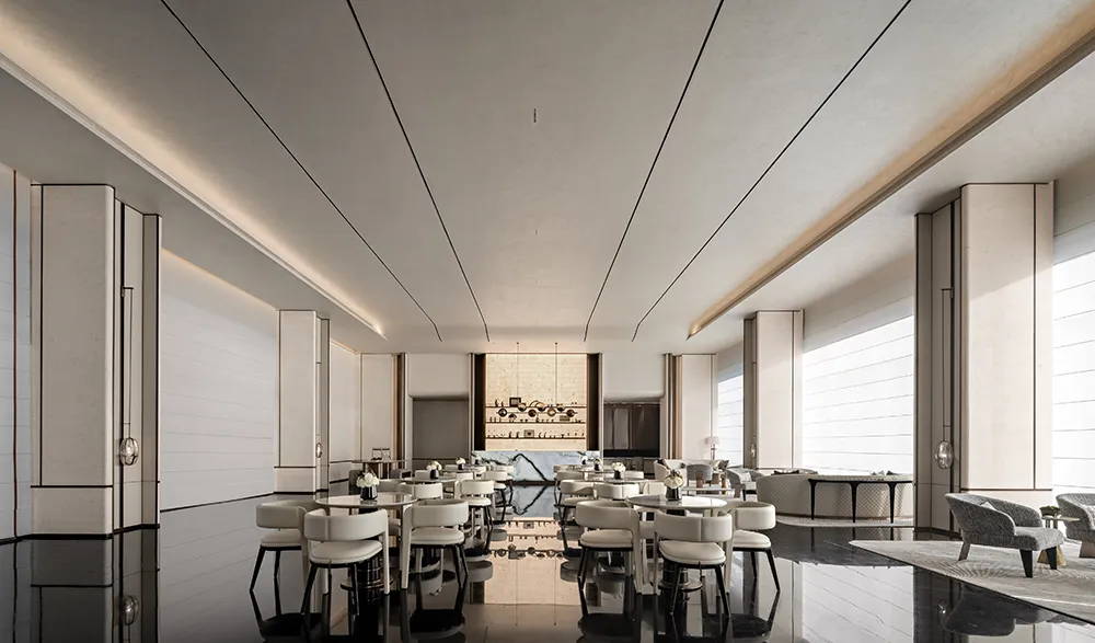 大理石案例 | 大华集团 海口星曜营销中心