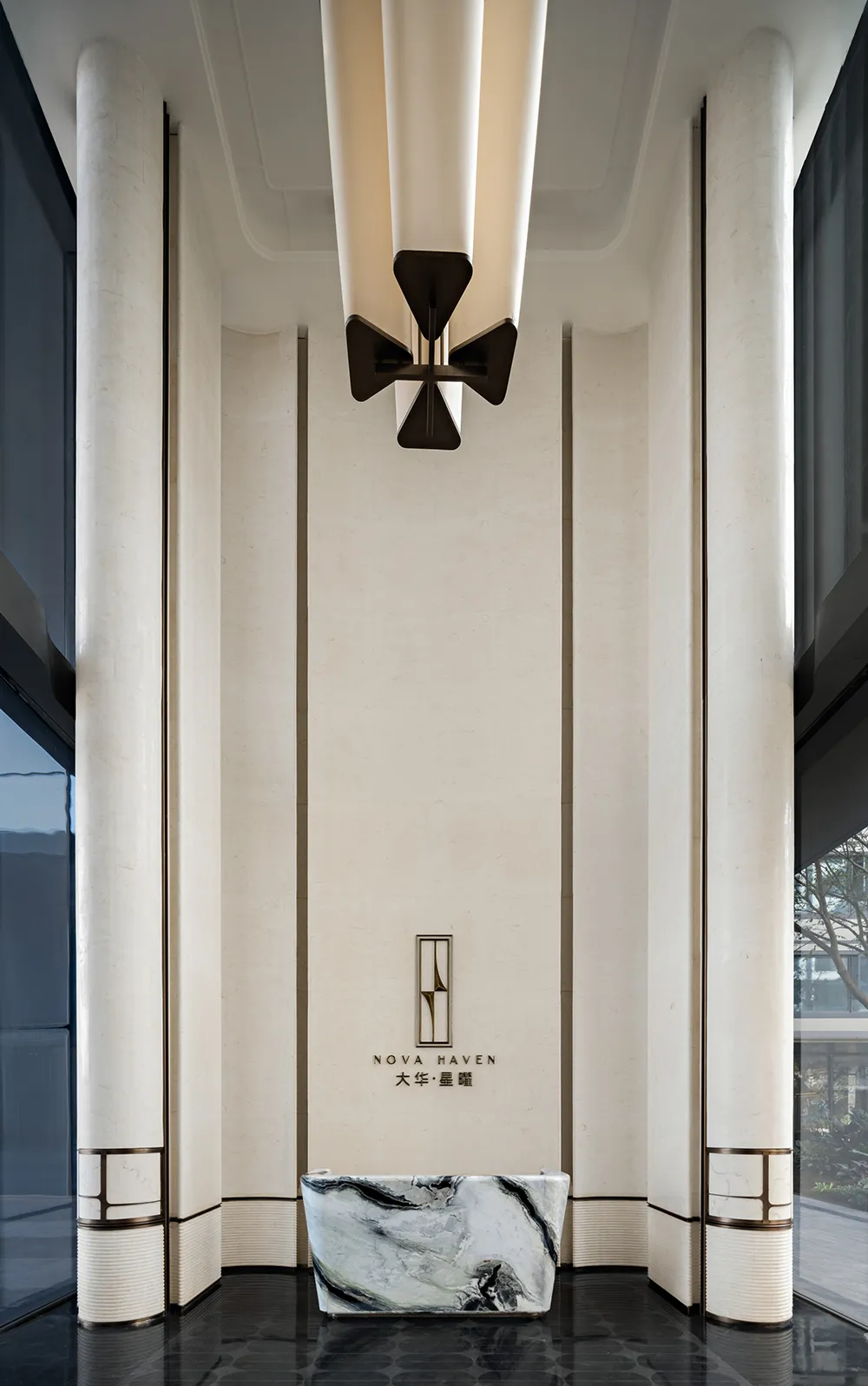 大理石案例 | 大华集团 海口星曜营销中心