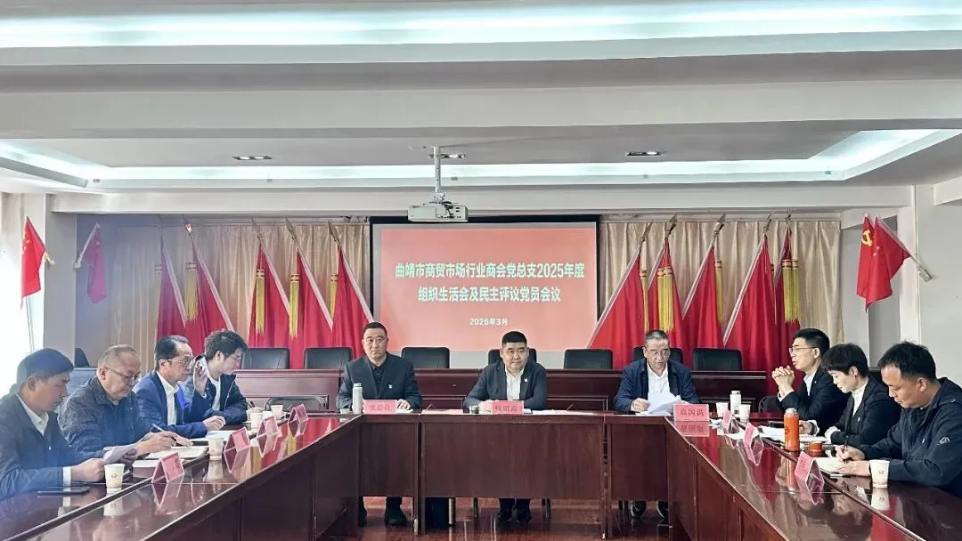 市商贸市场行业商会各党支部召开主题教育专题组织生活会和民主评议党员会议