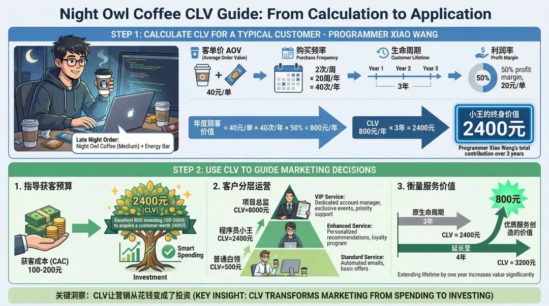 读书分享《营销管理》(第16版):留住用户的两难选择——顾客终身价值CLV模型