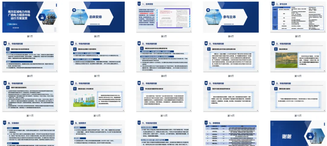 南方区域电力市场广西电力现货市场运行方案宣贯