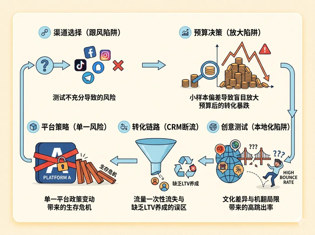 跨境出海最隐蔽的5大营销陷阱:我们踩坑无数后终于看清真相