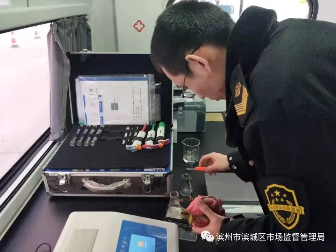 【市监护佳节】滨城区市场监管局开展水果专项监督抽检