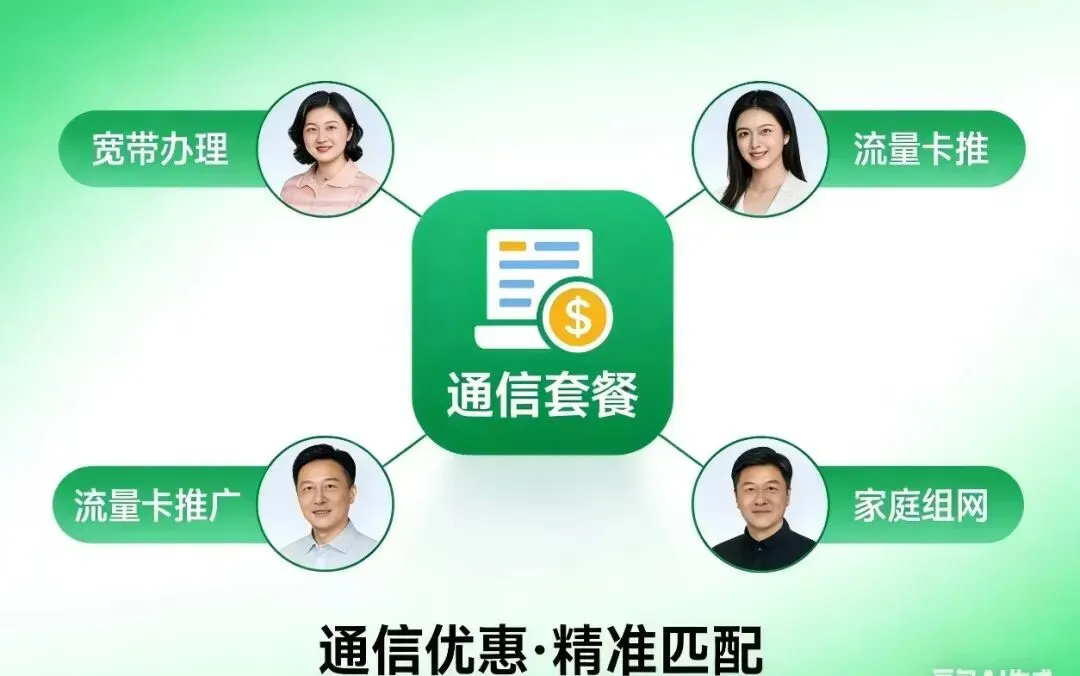 通信行业线上获客不用愁!精准代发帮你锁定意向客户