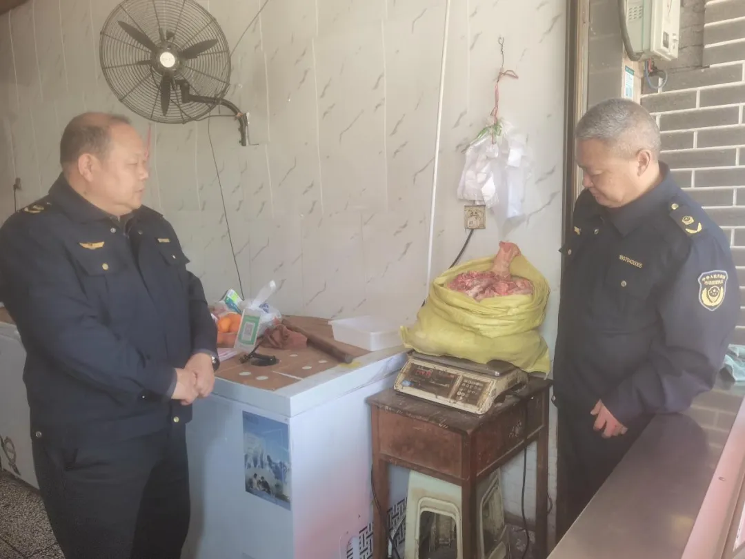 桑植县市场监督管理局开展治理制售假劣肉制品问题集中整治行动