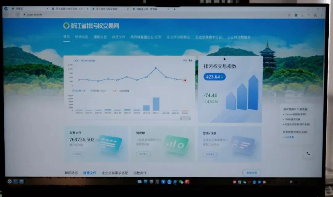 《台州日报》 | 温岭排污权交易的“市场账”与“生态账”
