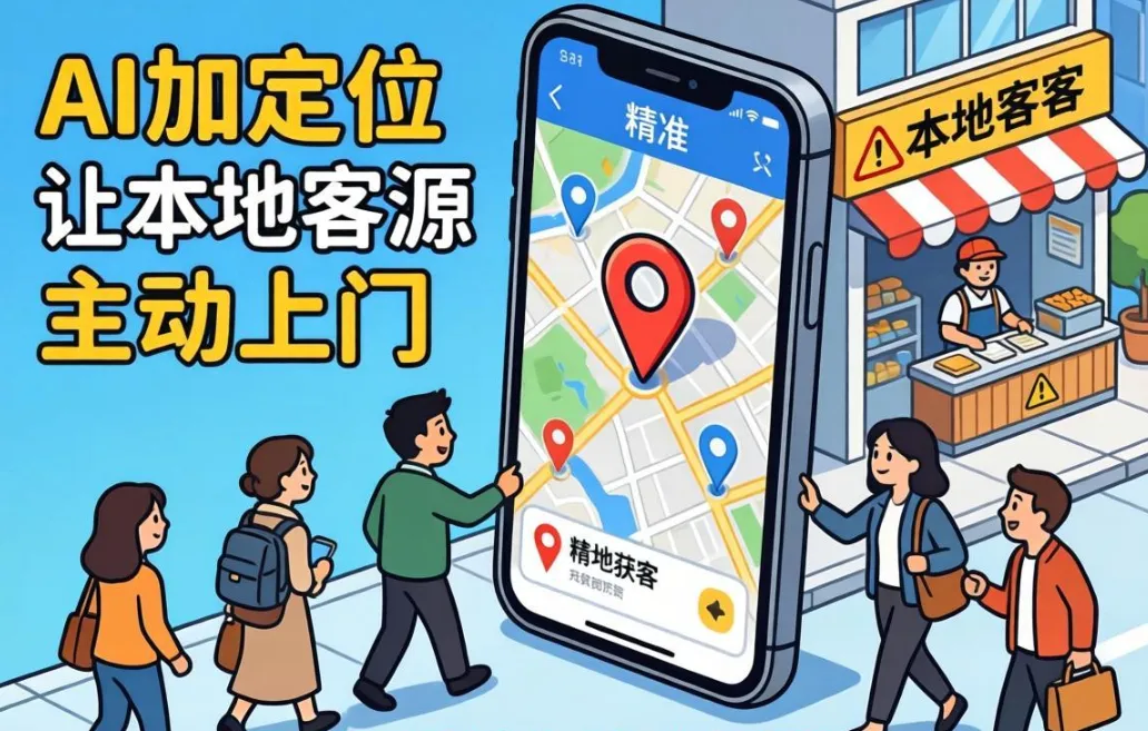 GEO优化精准获客:AI加定位让本地客源主动上门,何必低效烧钱推广