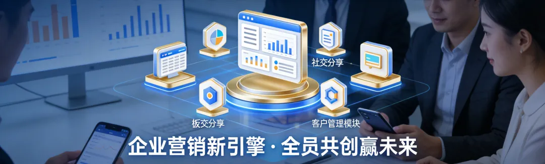 立即企业号全维度全员营销工具