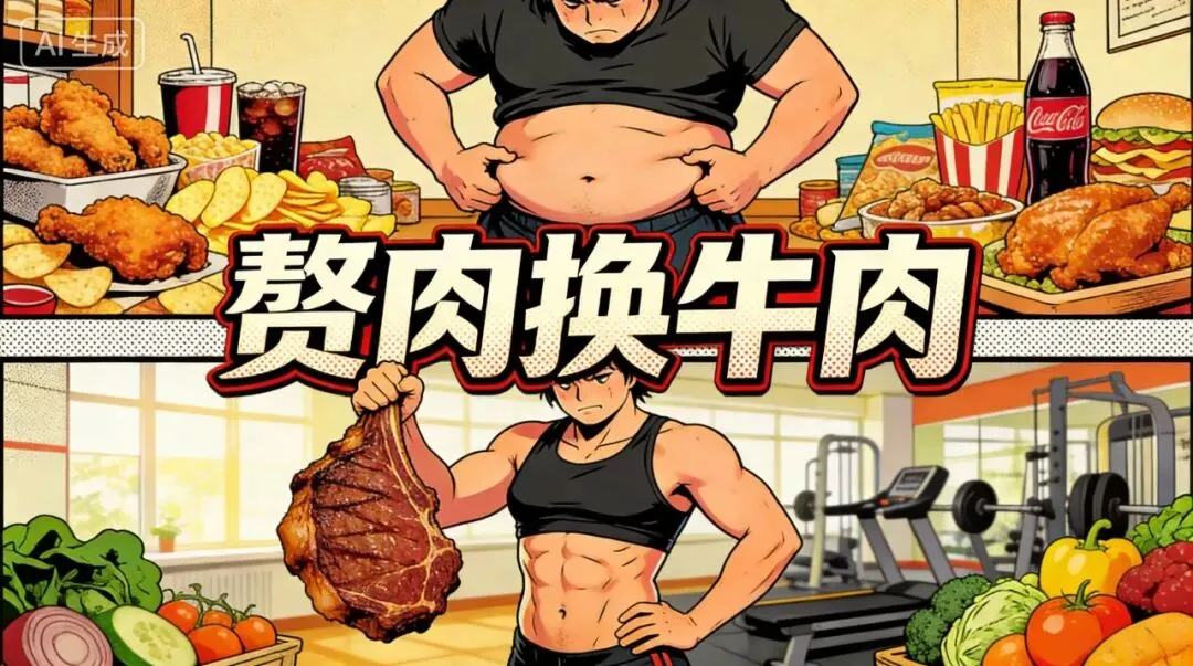 从“赘肉换牛肉”看科学体重管理:一场营销活动背后的健康启示!