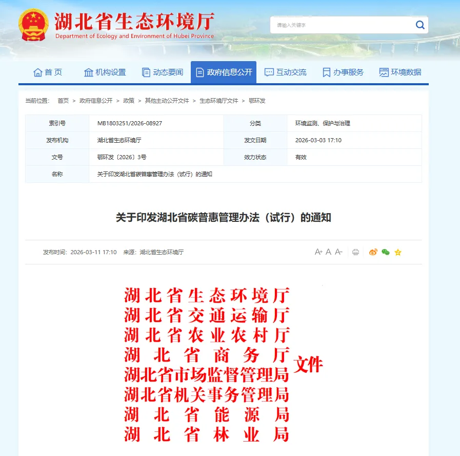 HBCER来啦,可用于碳市场履约!