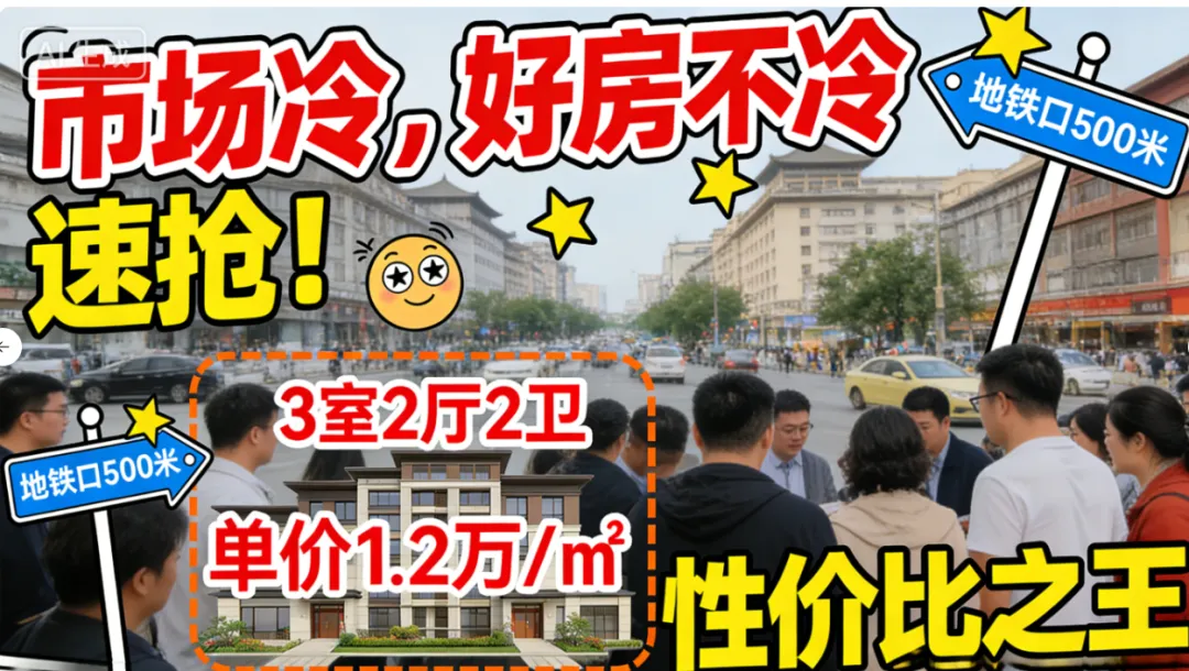 真实看房感悟:市场再冷,嘹房子也轮不到你磨叽!