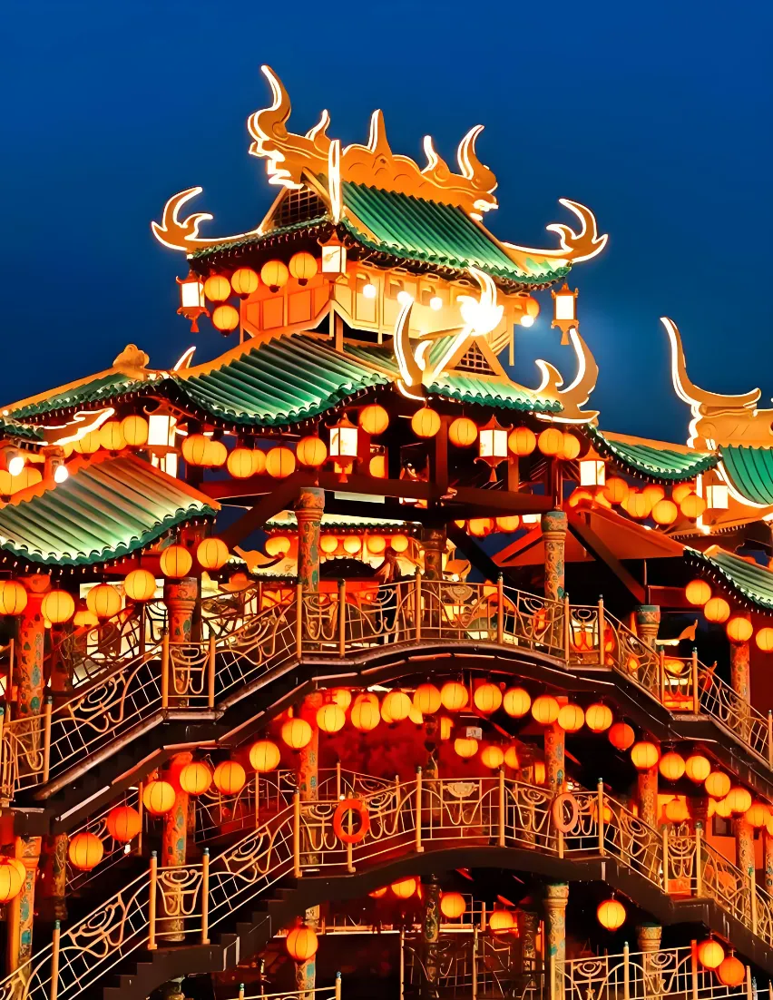 万岁山武侠城营销的降龙十八掌是什么?