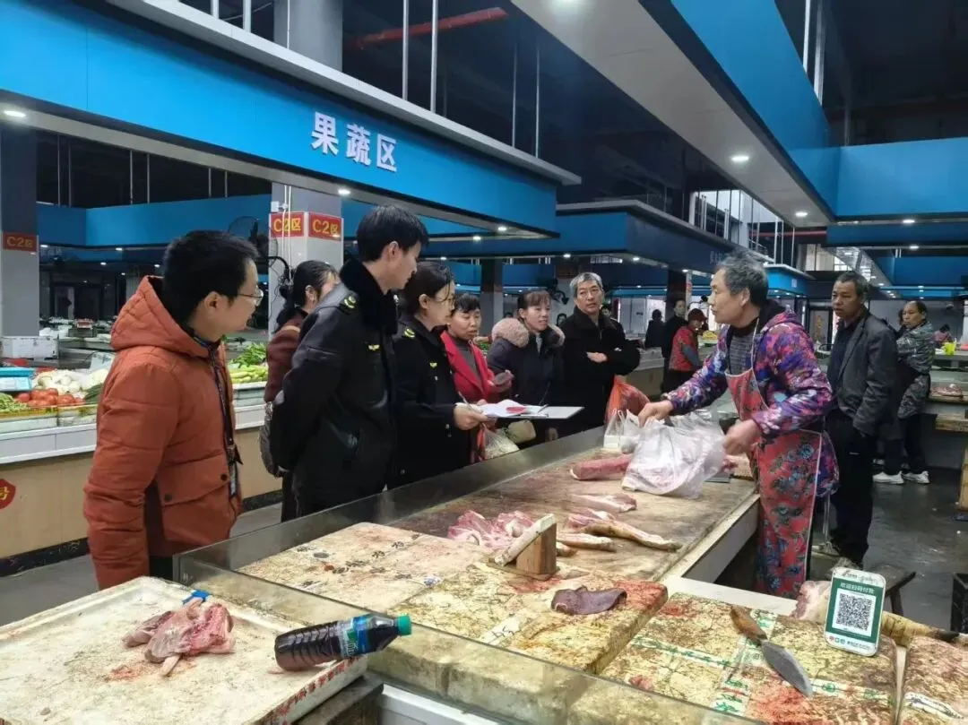 守好“舌尖上的安全”!永新县市场监督管理局开展猪肉及肉制品全链条专项行动