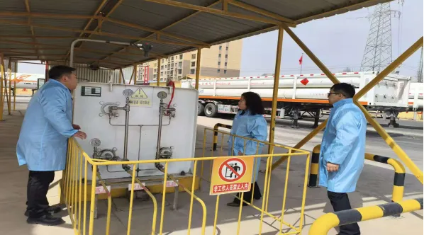 红古区市场监督管理局聚焦关键环节,筑牢气体充装安全防线