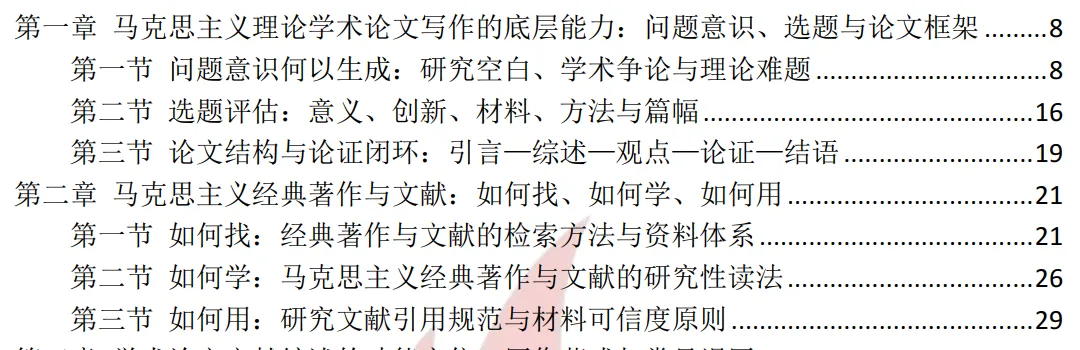 市场独一份,专门面向马理论论文写作的秘籍!从选题到发表全搞定