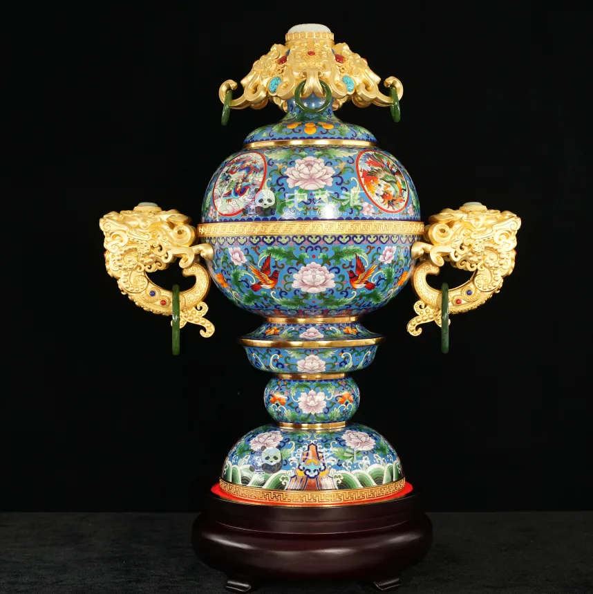 国粹景泰蓝屡创市场神话,如何衡量现代景泰蓝的收藏价值?