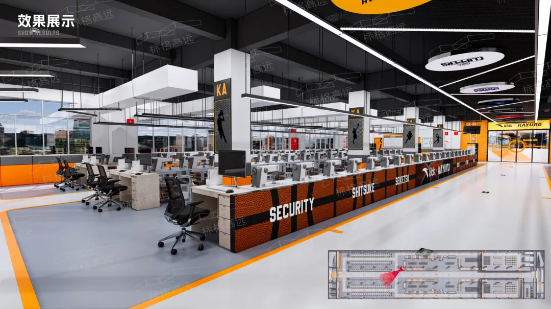 蓝球主题车间设计|将车间成为营销主场,让客户念念不忘