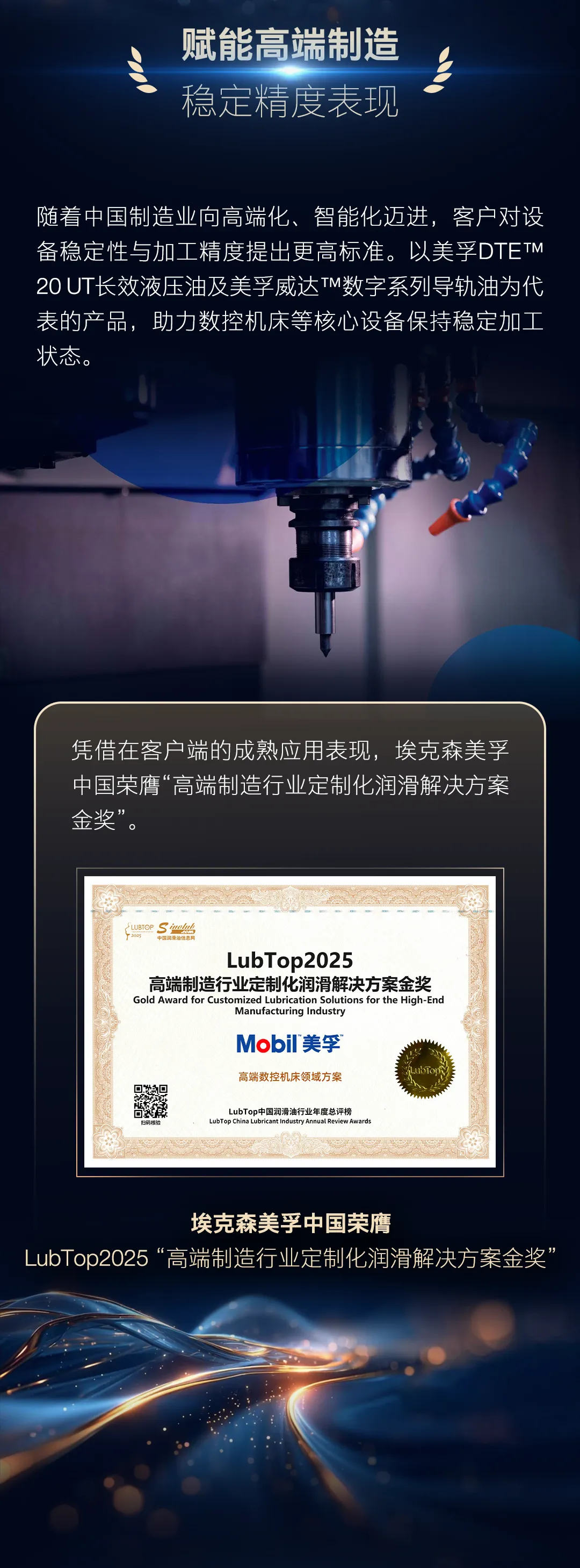 立足中国市场,携手中国客户 | 美孚工业润滑油再获行业与市场认可