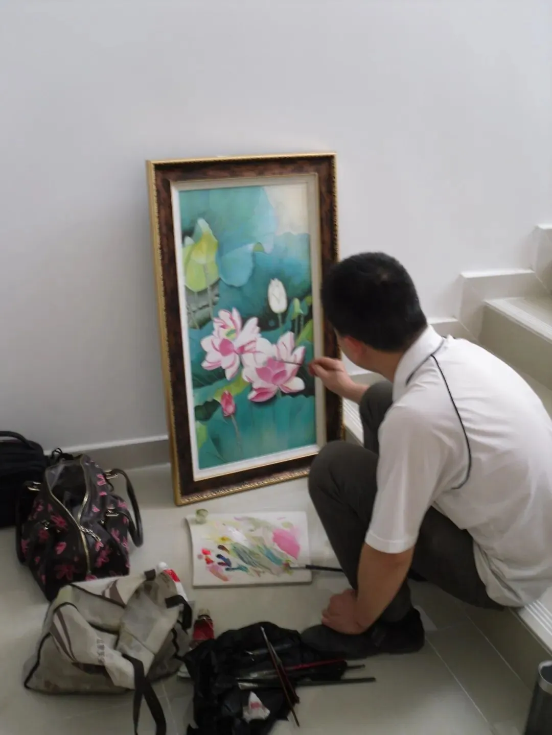 熊哥早期如何用一支画笔,撬动艺术市场?